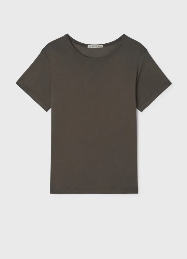 Soft Round T-Shirts / Brown