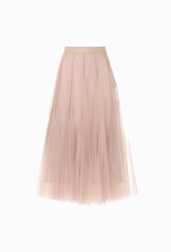 Etoile Banding Sha Skirt (Pink)