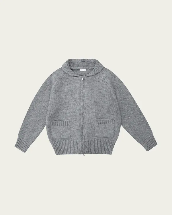 (4차) Puppy Over Zip-up Knit