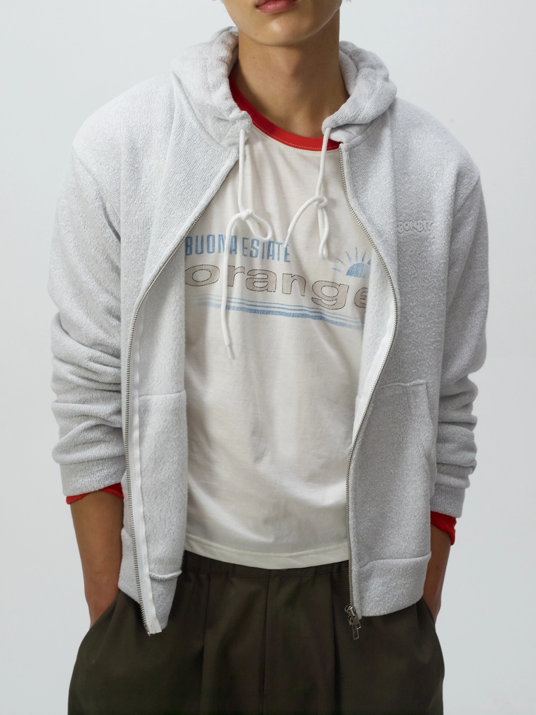 리본빛 Cade Hoodie Zip-up 상품 이미지 2