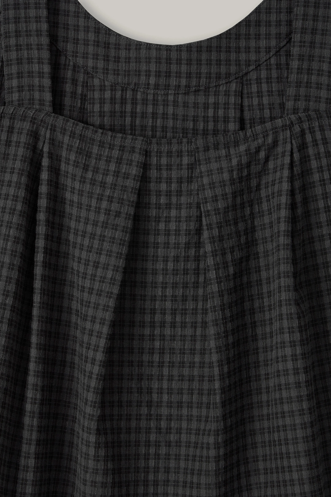 노우드 Arch Pintuck Blouse (Check) 상품 이미지 3