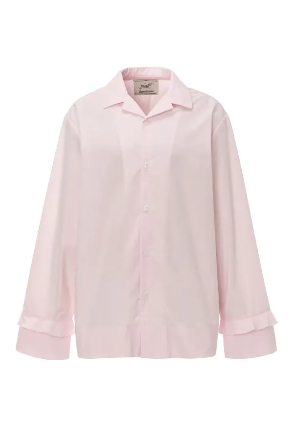 Cotton pajama shirt