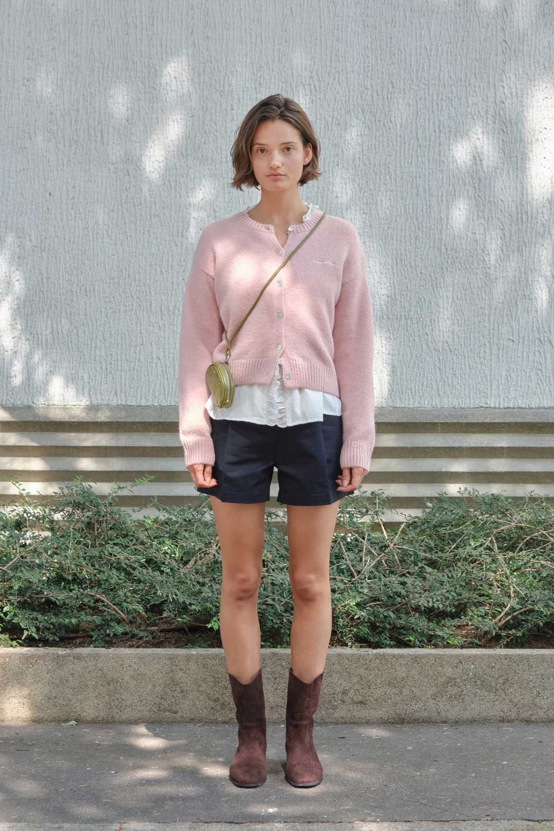 썸웨어버터 Manon Alpaca Cardigan - Pink 상품 이미지 2