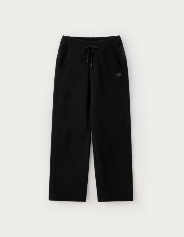 Fog Fleece String Pants - Black