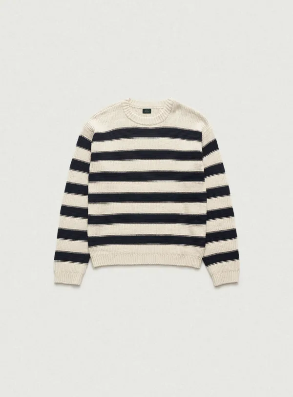 Colette Stripe Knit_Navy