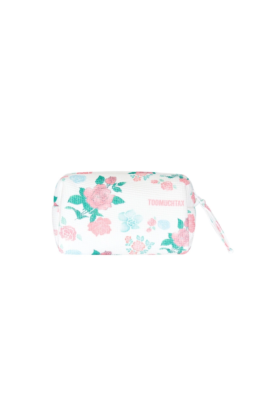투머치택스 ROSE STENCIL WAFFLE POUCH (SMALL) 상품 이미지 1
