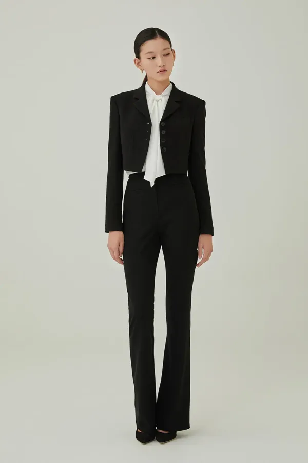 NO.17 PANTS - BLACK
