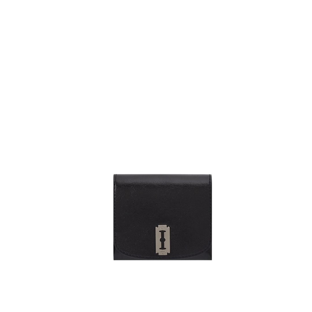 분크 Occam Lune Double Face Half Wallet (오캄 룬 더블 페이스 반지갑) Black 상품 이미지 1