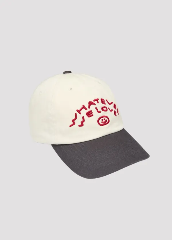 CAP WE LOVE BEIGE GREY