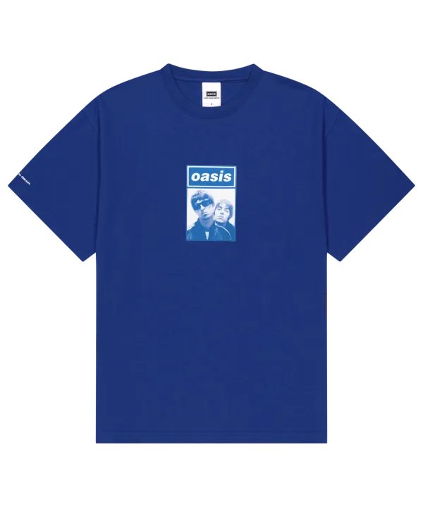 SAN SAN OASIS PHOTO T-SHIRT [BLUE]
