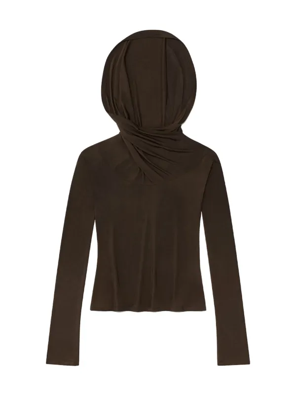 LITTLE WAVES LONG SLEEVE (BROWN)