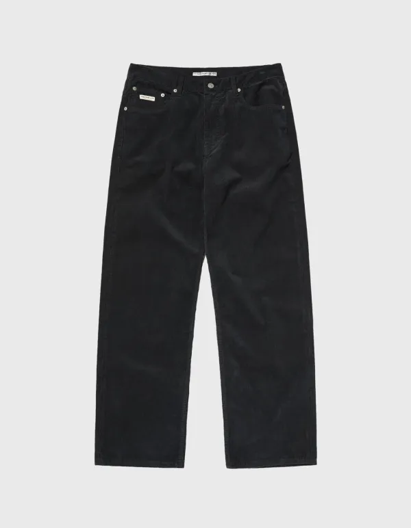 CREST WASHED CORDUROY PANTS / Charcoal