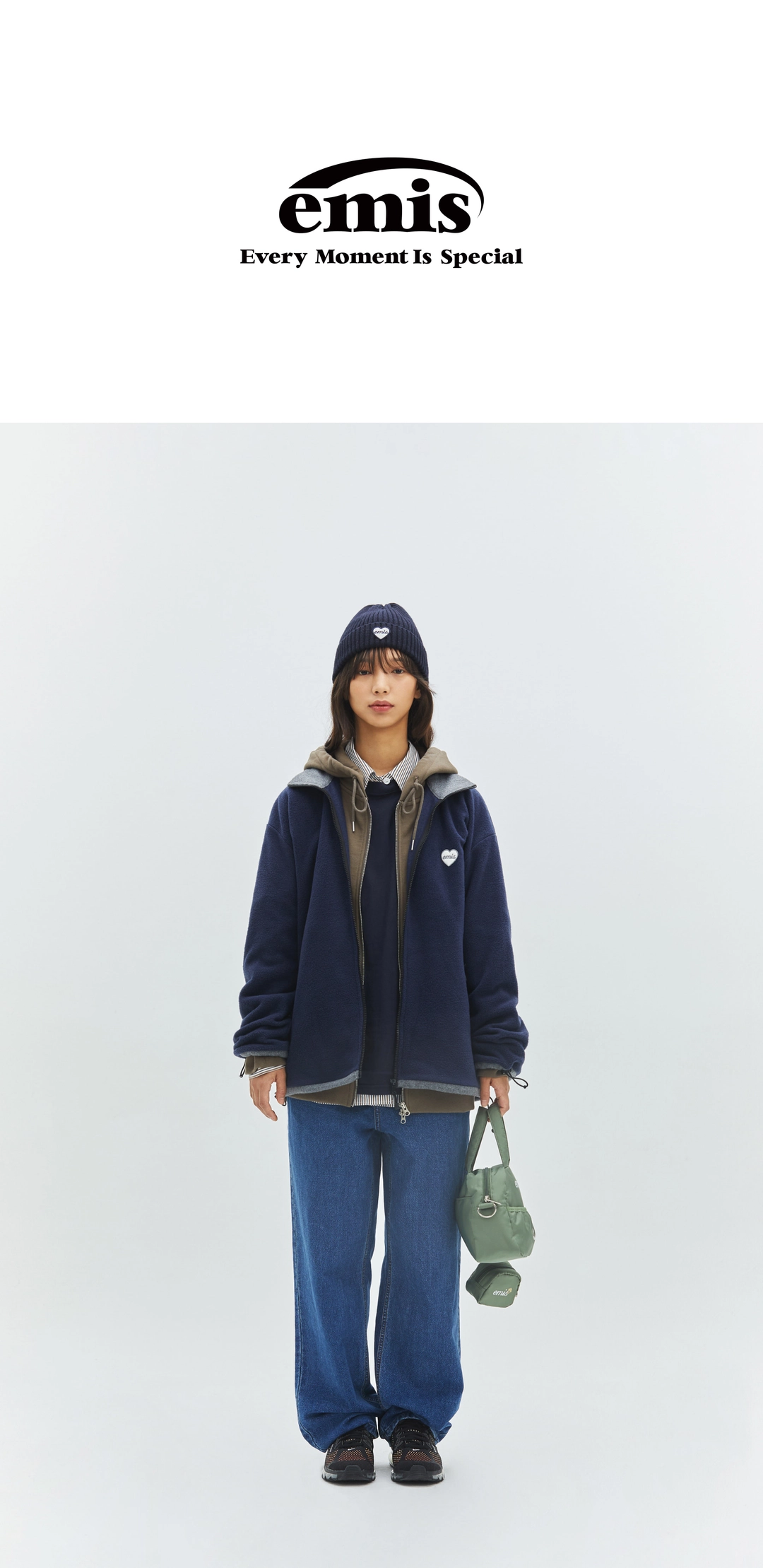 이미스 PADDED STROLL BAG-OLIVE 상품 이미지 2