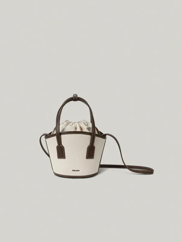 Petit Garden Bag Brown - canvas쁘띠 가든백 - 캔버스