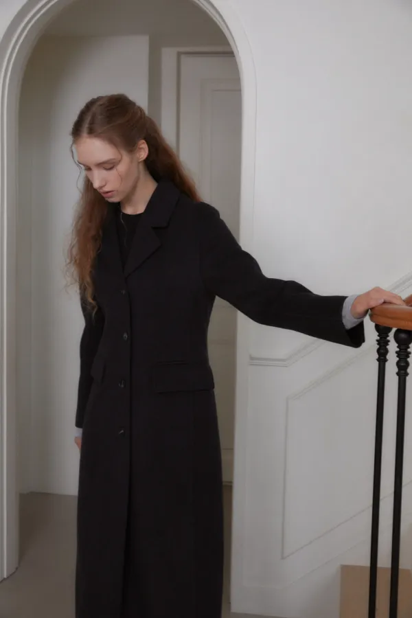Simone Coat / Deep Charcoal