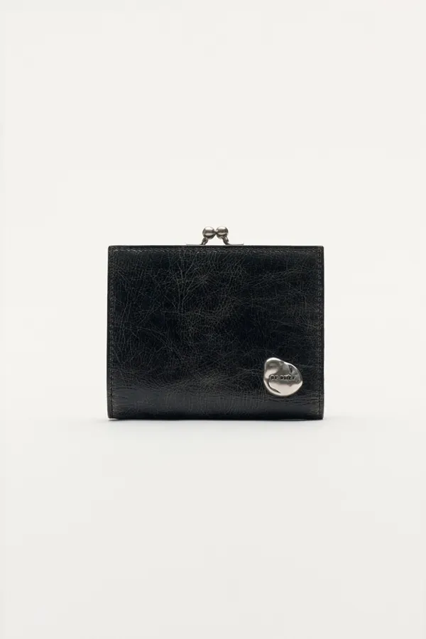 FRAME WALLET CHARCOAL GRAY