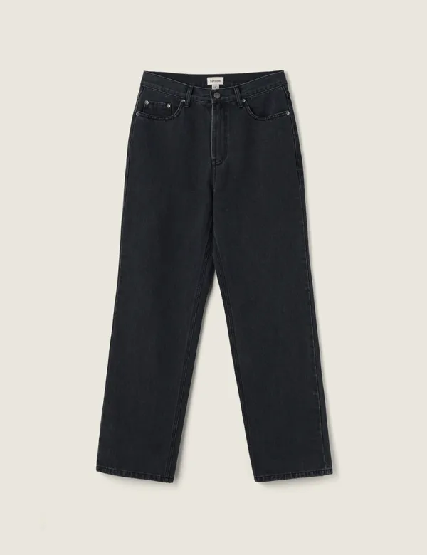 Naomi Denim Pants (Black)