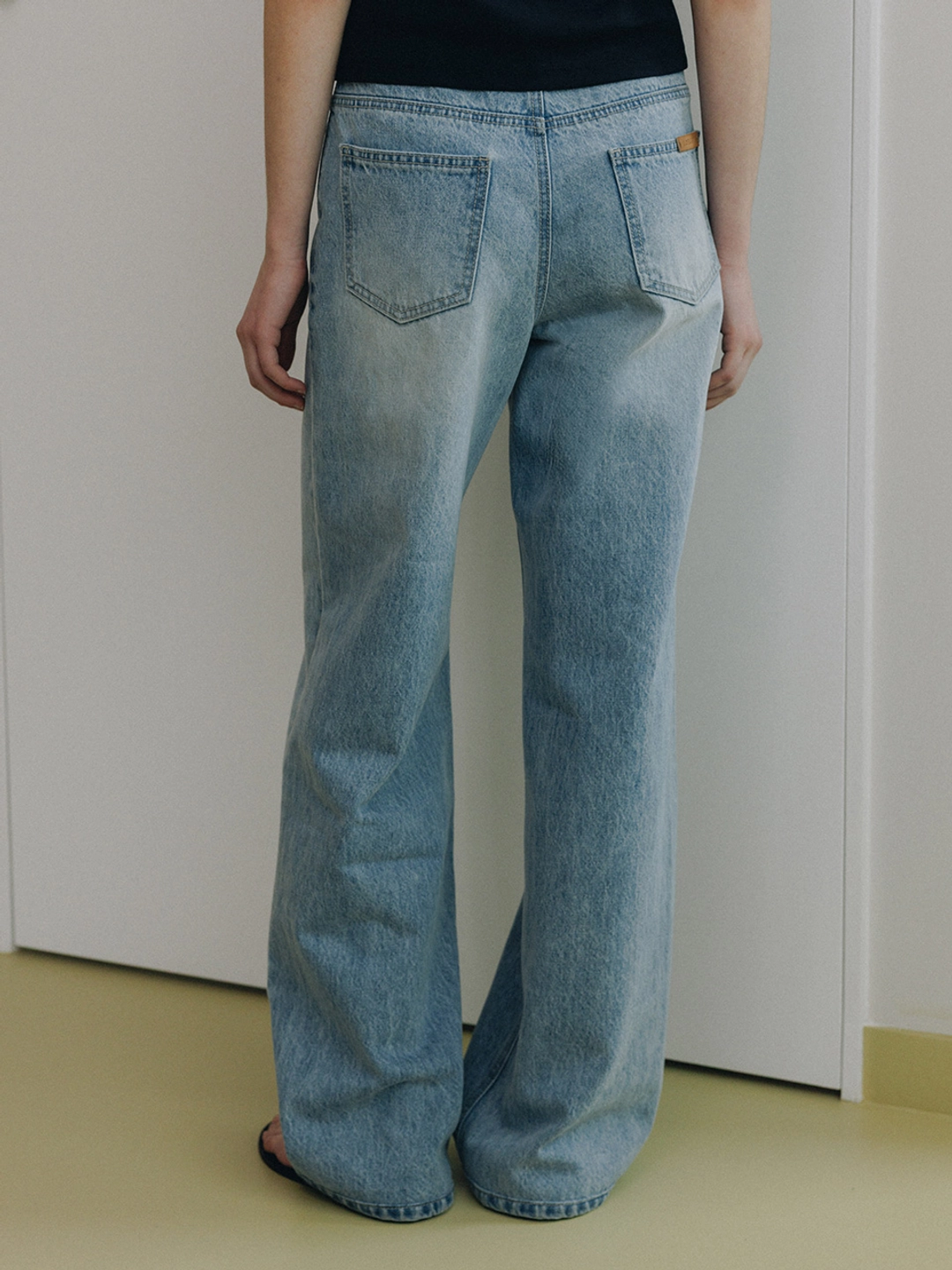루에브르 [기장선택] Straight Denim Pants SJ6ML779-AM 상품 이미지 3