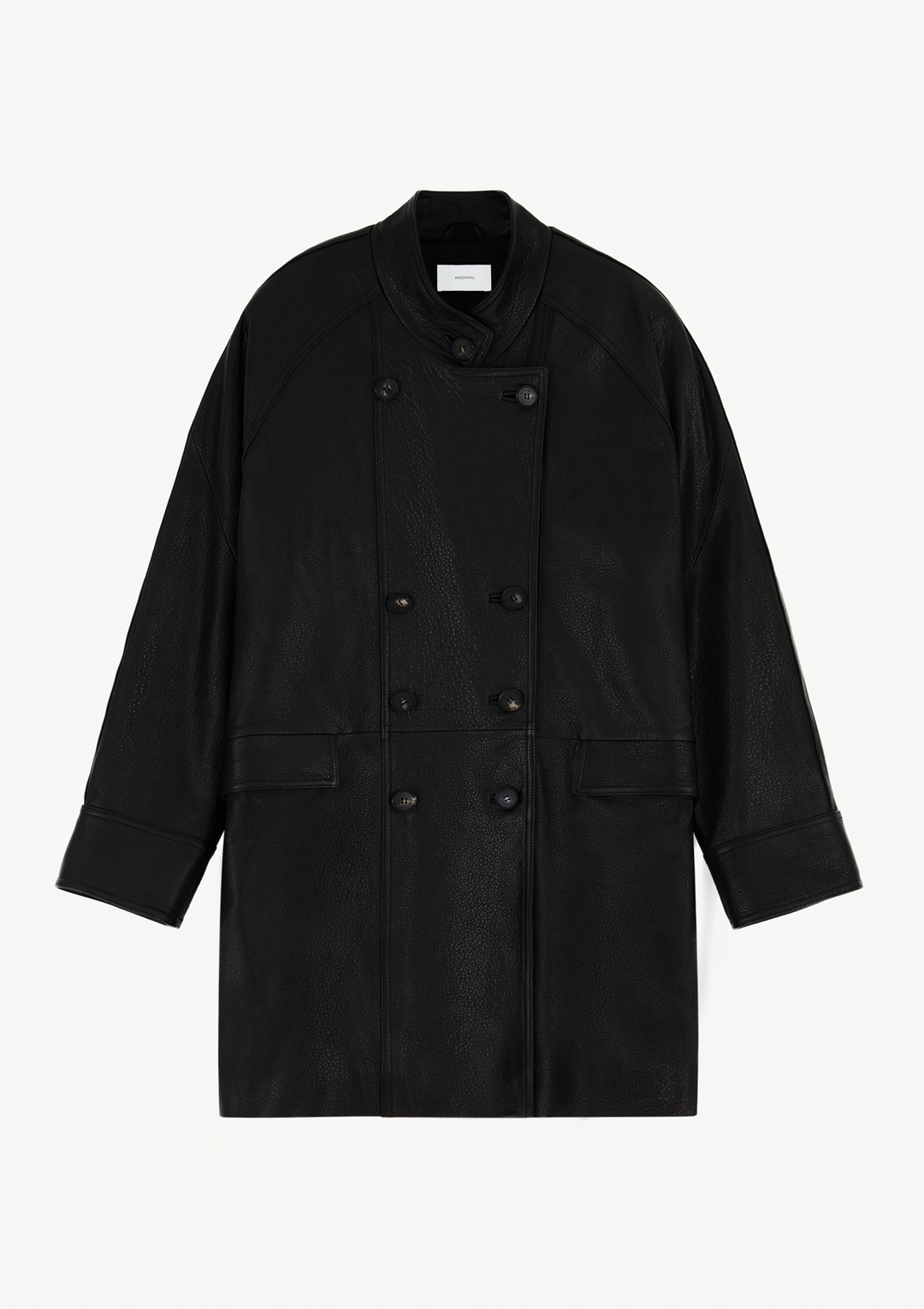 문달 Apex Double Coat in Black 상품 이미지 1