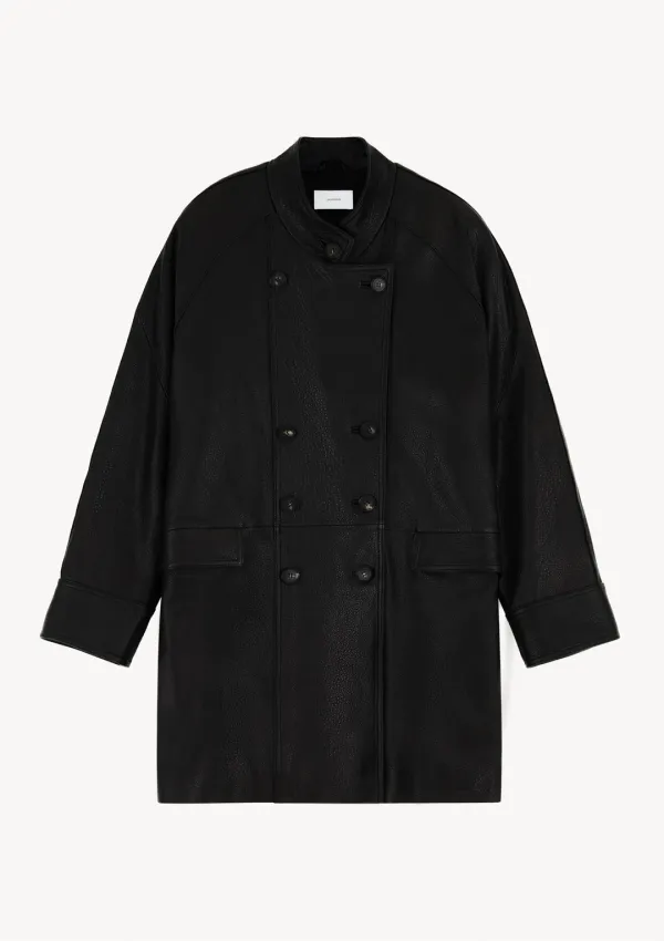 Apex Double Coat in Black