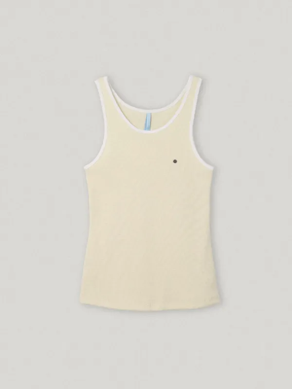 Cream Iced Tea Sleeveless - Smooth Mood