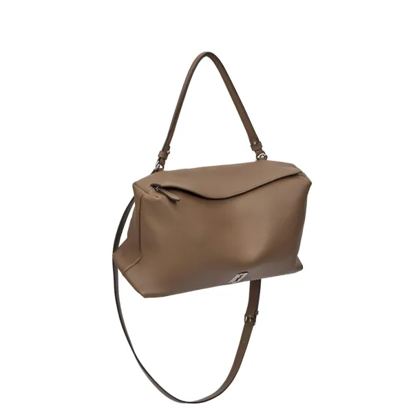 Toque Off Balance Tote M (토크 오프 발란스 토트 미듐) Khaki Beige