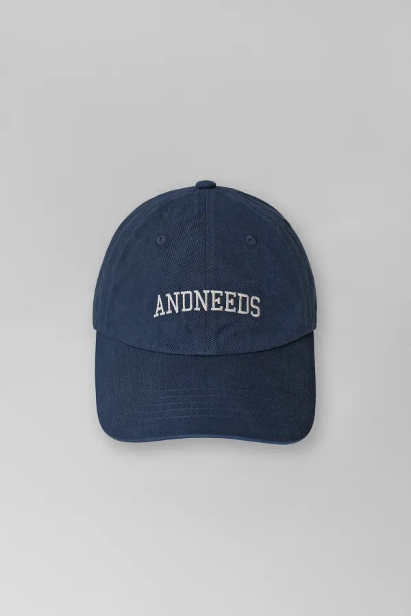 Tipo logo ball cap (navy)