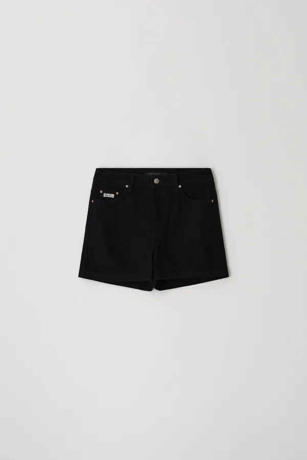 Raw Denim Shorts