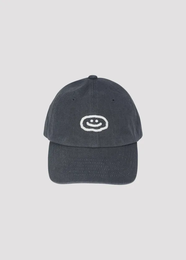 WASHING CAP FLAT LOVE NAVY