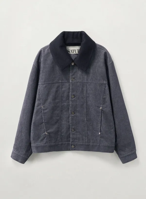 Camaro Corduroy Fade Jacket - Gray