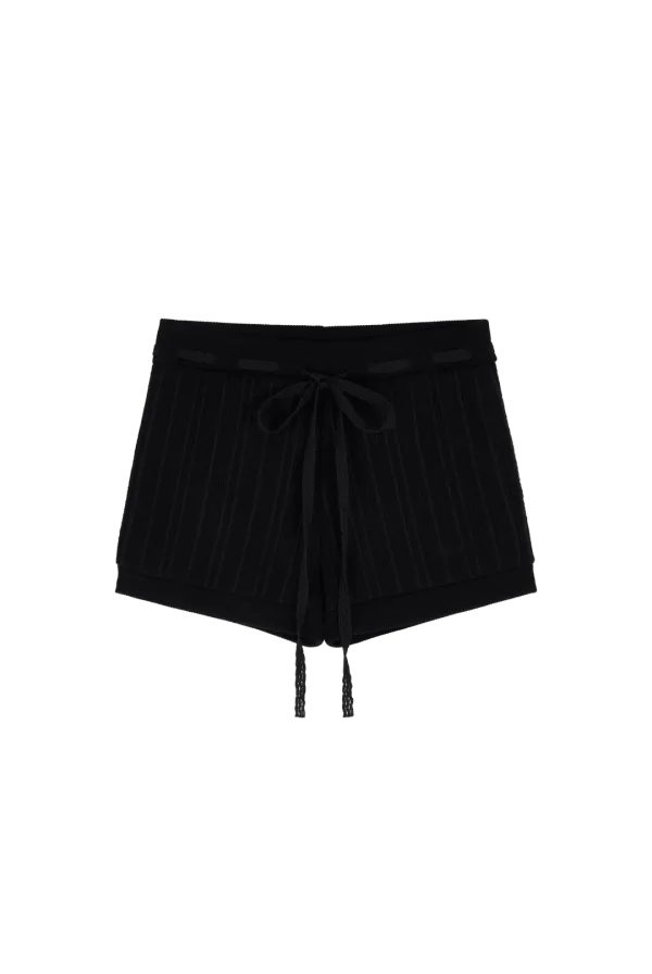 Softy melody shorts, Black