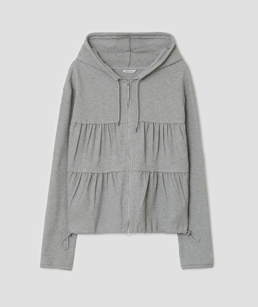 타입서비스 Tiered Zip Hoodie [Gray] 상품 이미지 1