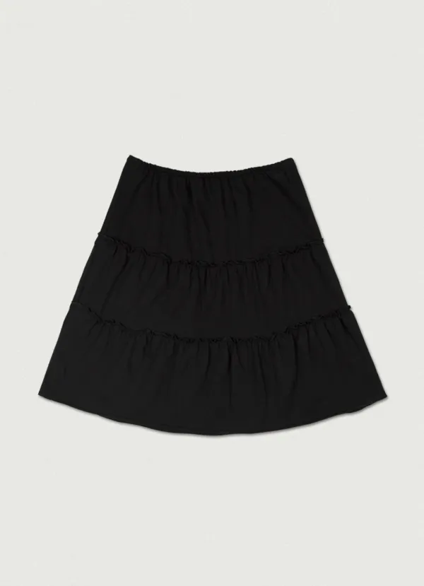 2nd/ Easy Pibi Midi Skirt [black]