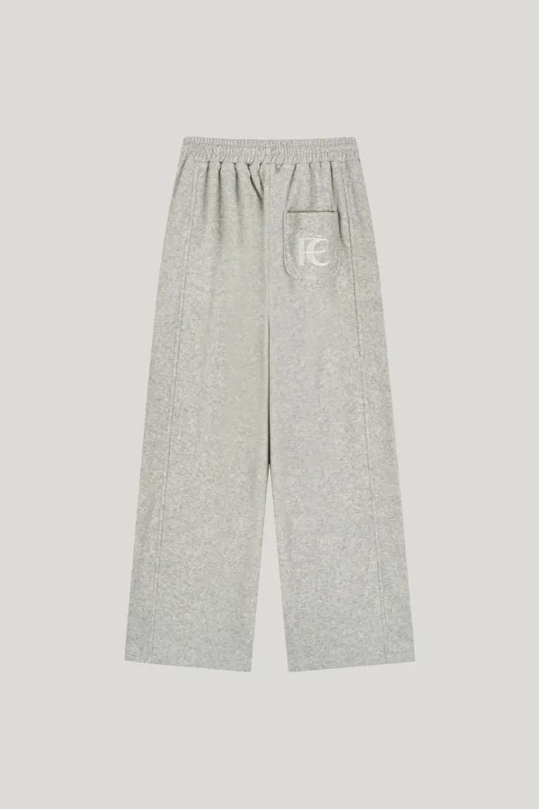 (terry)fleece jogeer pants_solid/melange