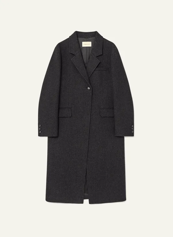Vannevar Coat Dark Chacoal