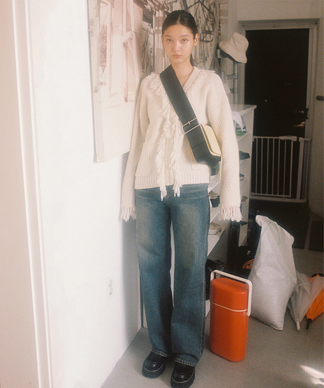 시눈 Creme Bag (Yellow) 상품 이미지 3
