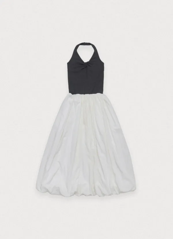 Flow contrast dress - ivroy