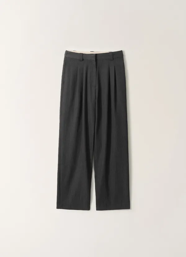 Frame Wool Pants (Charcoal)