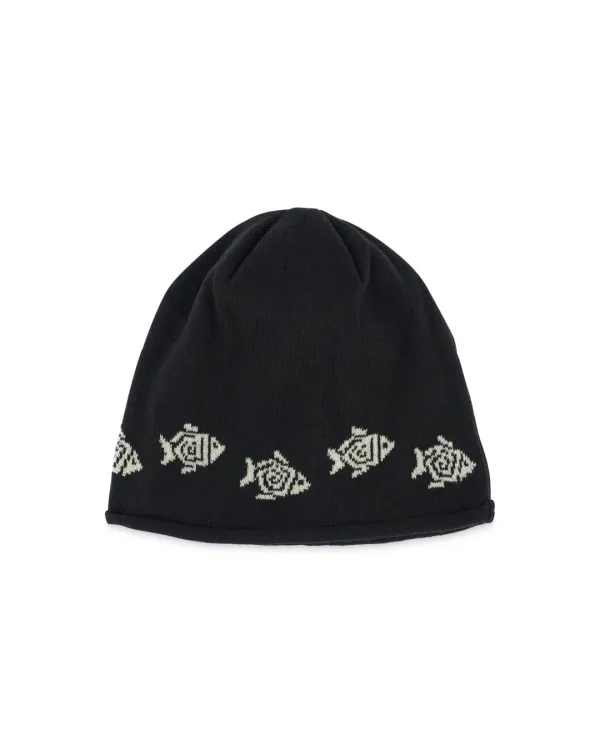HS Fish Logo Beanie_Black