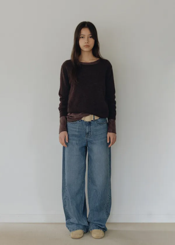 Mago wide denim (blue)
