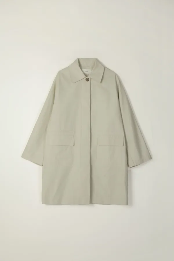 BERTA TRENCH COAT_CREAM