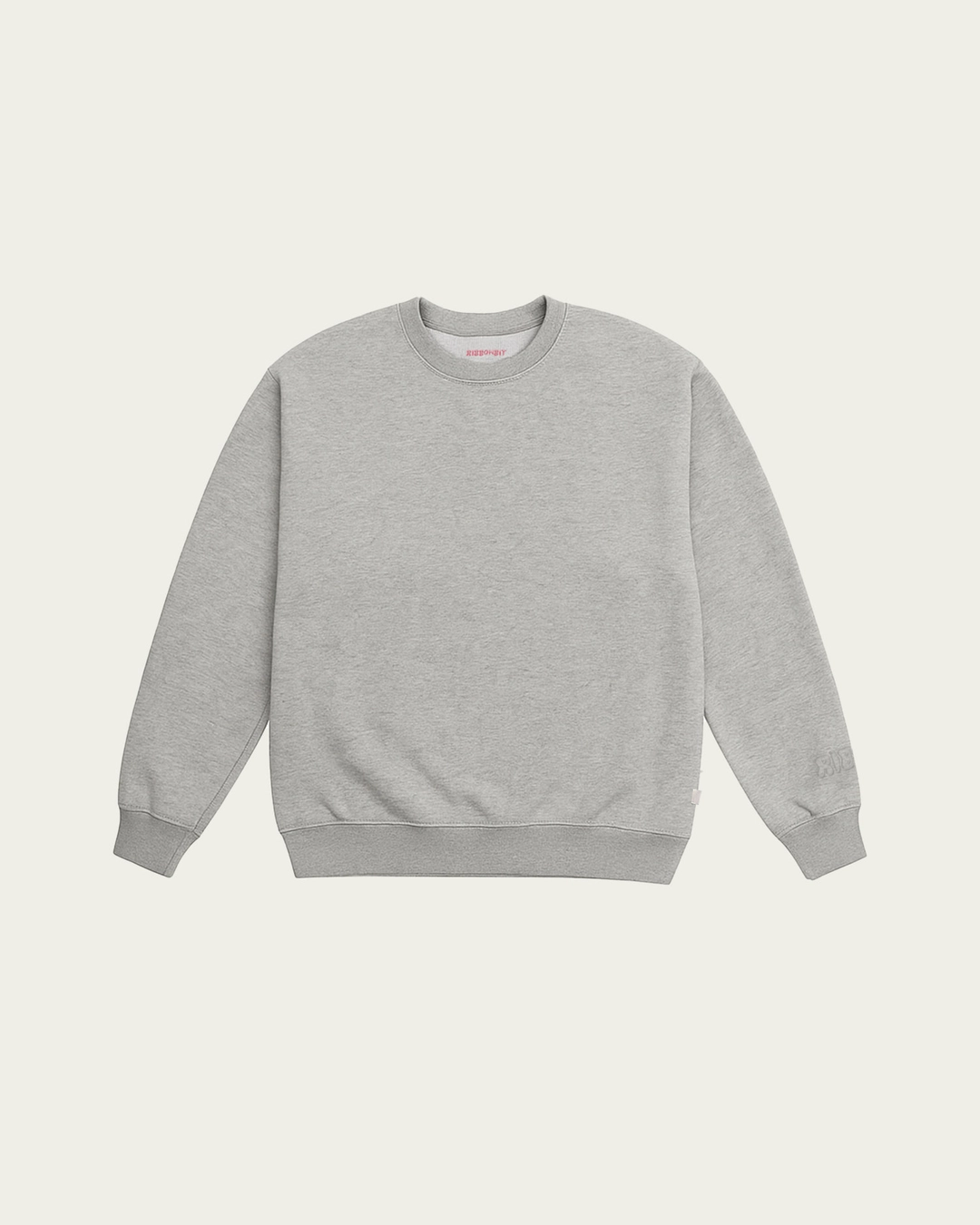 리본빛 Olly Sweatshirt - Gray 상품 이미지 2