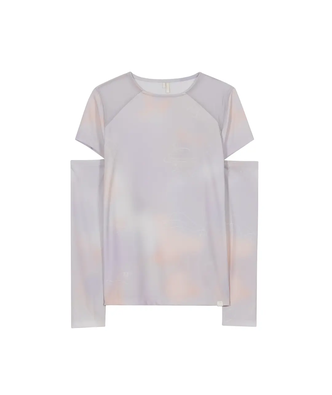 타입서비스 Marbling Mesh T-Shirt [Purple] 상품 이미지 1