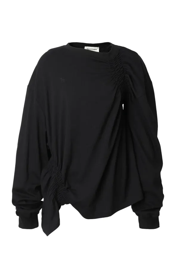 Roll smocking tee