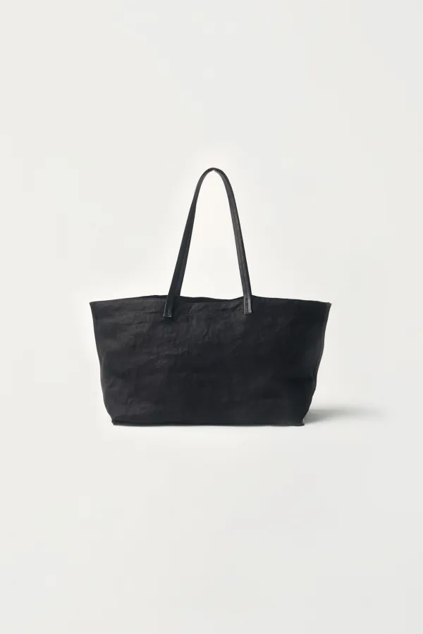 Biscuit shoulder bag (Black)
