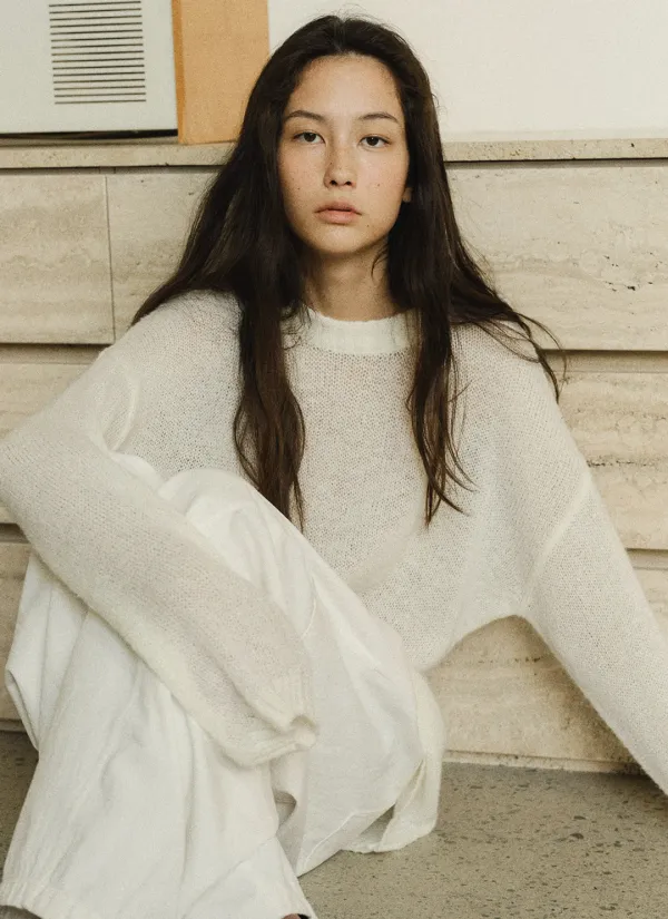 Pond Mohair Knit (Ivory)