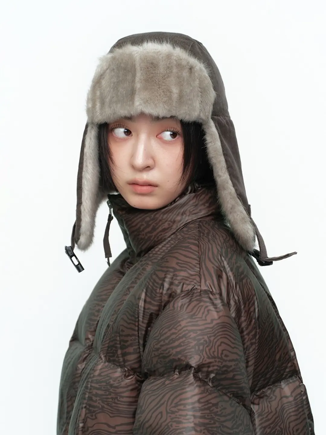 밀로 우먼 Fur Trooper Hat [Cocoa] 상품 이미지 1
