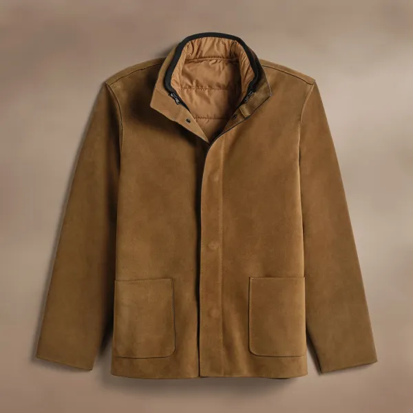 Suede Ranch Jacket - Tobacco