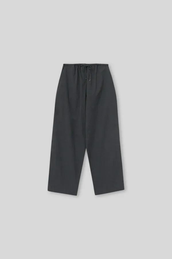 Lorne stripe pants (charcoal)