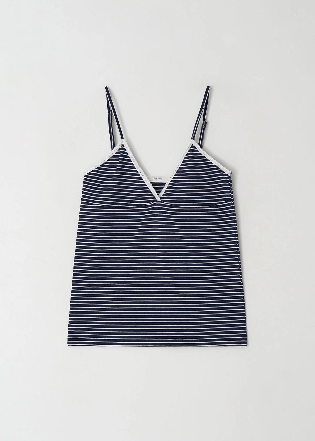 더라이 Lace Sleeveless Top(Navy Stripe) 상품 이미지 2